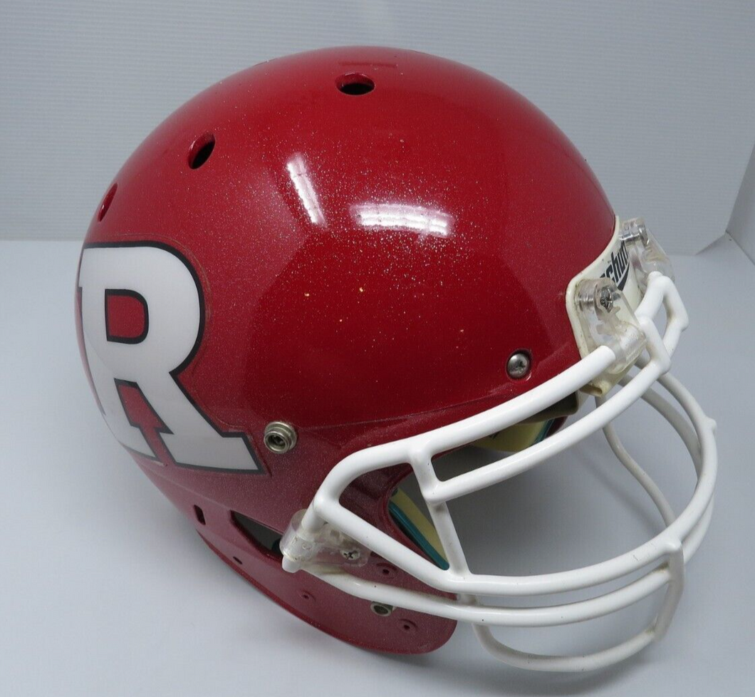 2011 Rutgers Scarlet Knights Game Used Worn Schutt Football Helmet! Gary Nova