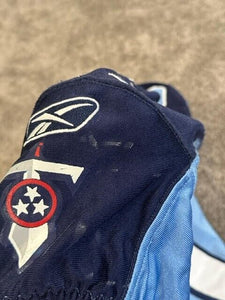 2011 Lavelle Hawkins Tennessee Titans Game Used Worn Football Jersey Photomatch