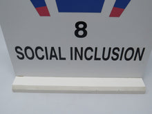 Load image into Gallery viewer, 2014 Social Inclusion Preakness Stakes Horse Race Used Media Post Draw Placard
