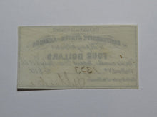 Load image into Gallery viewer, $4 1861 Confederate Bond Coupon Certificate Currency Bank Note Bill UNC