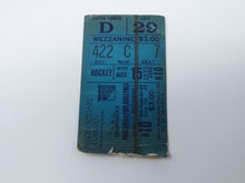 Load image into Gallery viewer, November 15, 1972 New York Rangers V Flyers Hockey Ticket Stub Vickers Hat Trick