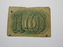 Load image into Gallery viewer, 1863 $.10 Second Issue Fractional Currency Obsolete Bank Note Bill 2nd Issue!