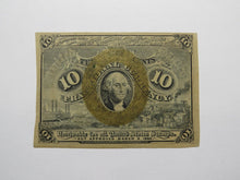 Load image into Gallery viewer, 1863 $.10 Second Issue Fractional Currency Obsolete Bank Note Bill 2nd VF