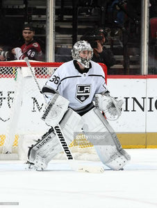 2019-20 Jack Campbell Los Angeles Kings Game Used Photomatched Blocker & Catcher