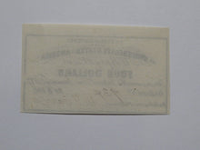 Load image into Gallery viewer, $4 1861 Confederate Bond Coupon Certificate Currency Bank Note Bill UNC