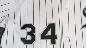 1992 Terry Leach Chicago White Sox Game Used Worn MLB Baseball Jersey!