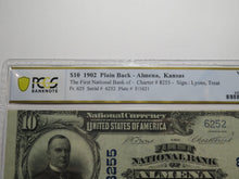 Load image into Gallery viewer, $10 1902 Almena Kansas KS National Currency Bank Note Bill Ch #8255 VF25 PCGS
