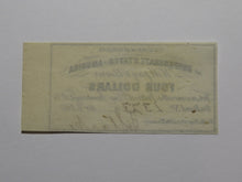 Load image into Gallery viewer, $4 1861 Confederate Bond Coupon Certificate Currency Bank Note Bill UNC