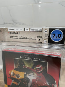 Road Rash 2 Sega Genesis Factory Sealed Video Game Wata 7.0 Graded II EA