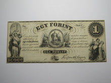 Load image into Gallery viewer, $1 18__ New York NY Obsolete Currency Bank Note Bill Hungarian Fund Egy Forint!