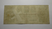 Load image into Gallery viewer, $2 1837 Manchester Michigan MI Obsolete Currency Bank Note Bill! Bank of MC!