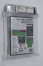 Load image into Gallery viewer, Madden &#39;98 NFL Football Sega Genesis Factory Sealed Video Game Wata Graded 7.5