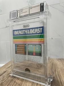 Beauty & The Best Sealed Video Game Wata Graded 8.0 A+ Seal 1982 Intellivision