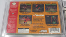 Load image into Gallery viewer, WWF War Zone Wrestling Nintendo 64 Factory Sealed Video Game Wata Graded 7.5 N64