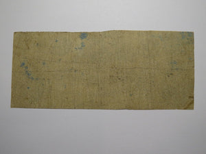 $.25 1837 Reading Pennsylvania PA Obsolete Currency Bank Note Borough of Reading
