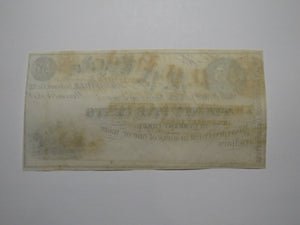 $.25 1852 Jordanville New York Obsolete Currency Bank Note Bill P.P. Hyde UNC+++