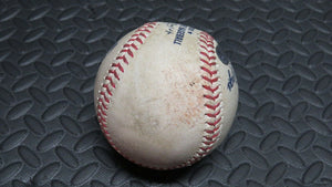 2020 Aaron Loup Tampa Bay Rays Strikeout Game Used MLB Baseball Pat Valaika
