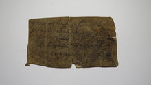 Load image into Gallery viewer, 1754 Five Shillings North Carolina NC Colonial Currency Bank Note Bill! 5s RARE