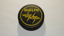 Load image into Gallery viewer, Vintage Guelph Holody Platers Game Used OHA Official Viceroy Hockey Puck Ontario