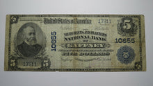 Load image into Gallery viewer, $5 1902 Gaffney South Carolina SC National Currency Bank Note Bill Ch. #10655