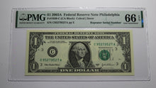 Load image into Gallery viewer, $1 2003 Repeater Serial Number Federal Reserve Currency Bank Note Bill UNC66EPQ!