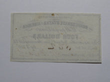 Load image into Gallery viewer, $4 1861 Confederate Bond Coupon Certificate Currency Bank Note Bill UNC