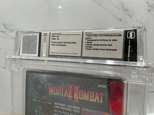 Mortal Kombat 2 Sega Genesis Midway Factory Sealed Video Game Wata 8.0 Graded II