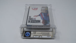 Madden '98 NFL Football Sega Genesis Factory Sealed Video Game Wata Graded 7.5