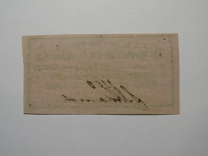 $17.50 1863 Confederate Bond Coupon Certificate Currency Bank Note Bill UNC