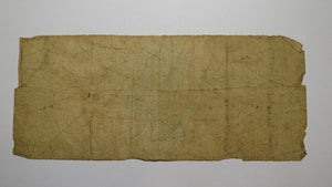 $2 1861 Richmond Virginia VA Obsolete Currency Bank Note Bill Corporation of VA