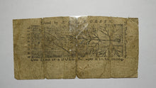 Load image into Gallery viewer, 1774 $1/3 Maryland MD Colonial Currency Bank Note Bill! RARE ISSUE! 