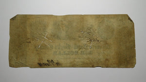 $1 1841 Bristol Pennsylvania PA Obsolete Currency Bank Note Bill Bucks County!