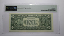Load image into Gallery viewer, $1 2003 Radar Serial Number Federal Reserve Currency Bank Note Bill PMG UNC67EPQ