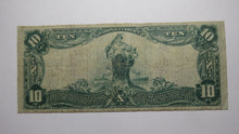 Load image into Gallery viewer, $10 1902 Topeka Kansas KS National Currency Bank Note Bill Charter #10390 FINE