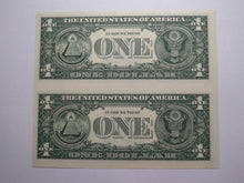Load image into Gallery viewer, $1 2017 Uncut New York BEP Uncirculated Currency Sheet 2 Federal Reserve Notes
