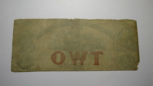 $2 1854 Washington D.C. Obsolete Currency Bank Note Bill! Anacostia Merchants
