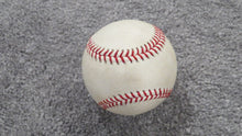 Load image into Gallery viewer, 2018 Anthony Rendon RBI Sacrifice Fly Game Used Baseball Bryce Harper Run Scored