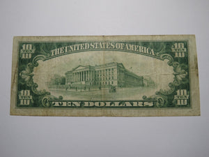 $10 1929 Proctorsville Vermont VT National Currency Bank Note Bill Ch #1383 FINE