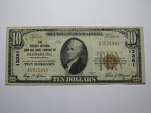 Load image into Gallery viewer, $10 1929 Blossburg Pennsylvania PA National Currency Bank Note Bill Ch #13381 VF