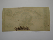 Load image into Gallery viewer, $.05 1863 Raleigh North Carolina Obsolete Currency Bank Note Bill NC State UNC+