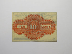 $.10 1863 Provincetown Massachusetts Obsolete Currency Bank Note Bill Conant's