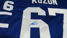 Load image into Gallery viewer, Brand New Brandon Kozun Toronto Maple Leafs Signed NHL Hockey Jersey
