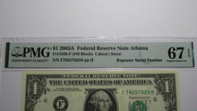 Load image into Gallery viewer, $1 2003 Repeater Serial Number Federal Reserve Currency Bank Note Bill UNC67EPQ