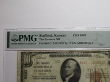 Load image into Gallery viewer, $10 1929 Stafford Kansas KS National Currency Bank Note Bill Ch. #8883 F15 PMG