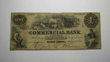 Load image into Gallery viewer, $1 1856 Perth Amboy New Jersey NJ Obsolete Currency Bank Note Bill! Commercial 