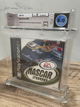 Load image into Gallery viewer, NASCAR 2000 Sony Playstation Factory Sealed Video Game Wata 8.0 Graded EA Sports