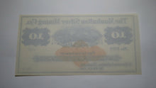 Load image into Gallery viewer, $10 187_ Austin Nevada Manhattan Silver Mining Company Remainder Uncirculated++