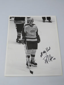 Phil Sykes Los Angeles Kings Signed Autographed Original 10X8 Hockey Photo