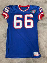 Load image into Gallery viewer, 1994 William Roberts New York Giants Game Used Worn NFL Football Jersey 75th