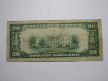 Load image into Gallery viewer, $20 1929 Montpelier Ohio OH National Currency Bank Note Bill Charter #5341 Fine